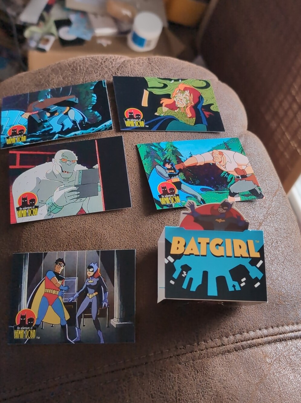 🍁6 card set- THE ADVENTURES OF BATMAN & ROBIN 1995